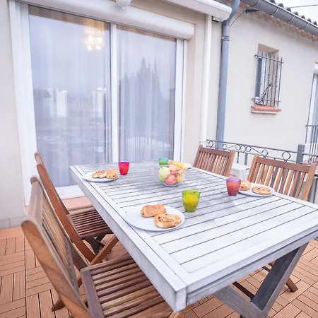 Terrasse Et Parking A 500m De La Cite Ar * Carcassonne